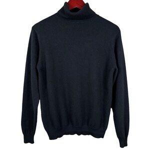 CELESTE 100% Cashmere Minimalist Turtleneck Pullover Sweater